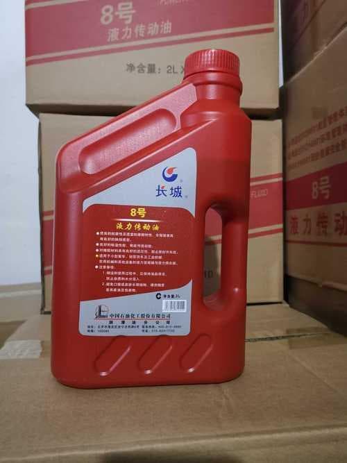 8号液力传动油的粘度参数与应用特性