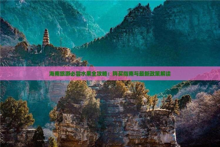 海南旅游必尝水果全攻略：购买指南与最新政策解读