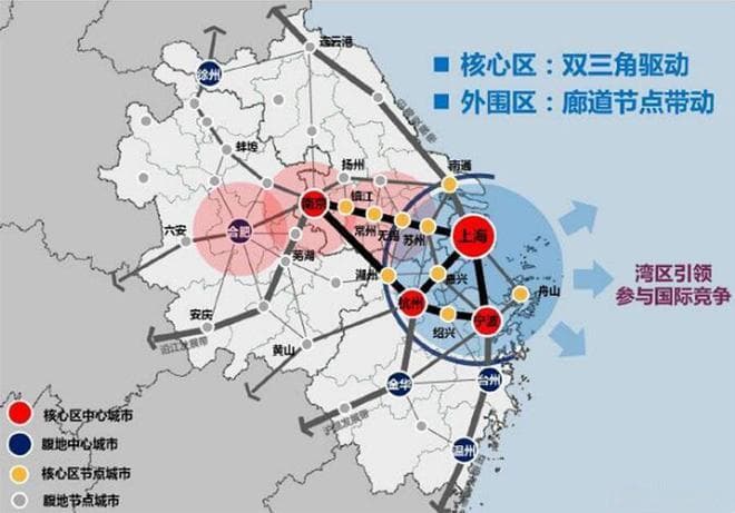 长三角15大城市排名调整出炉：苏州远超杭州，扬州排名11