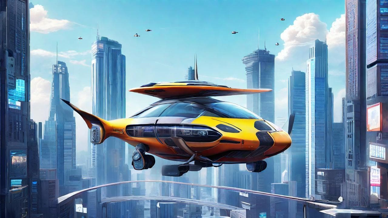 探秘空中出租车，现代科技如何重塑城市交通格局