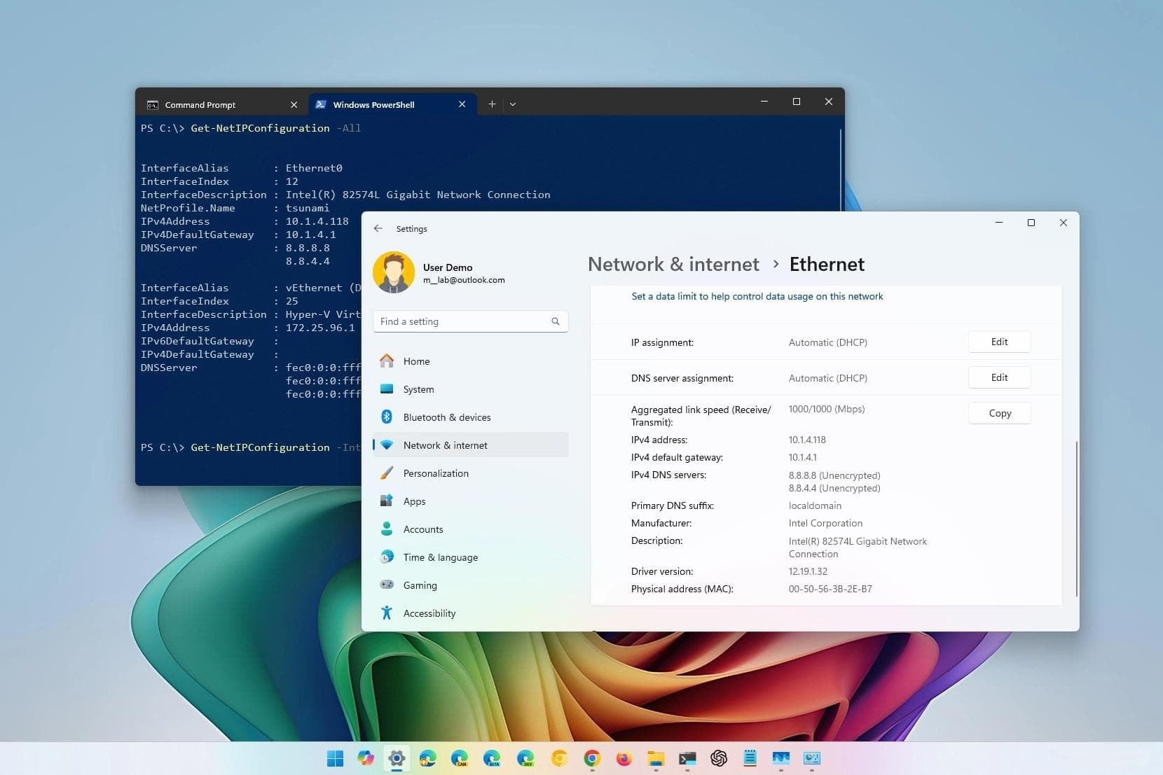 如何在 Windows 11 上检查网络连接详细信息