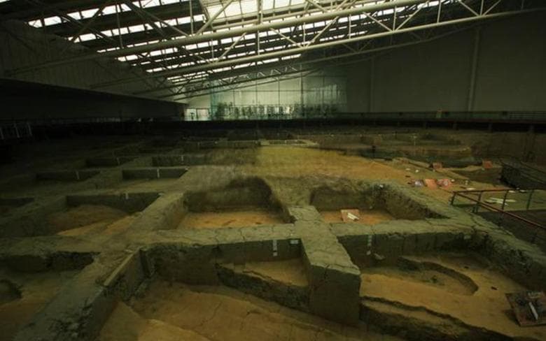 三星堆遗址历史文物场景3d扫描数据建模