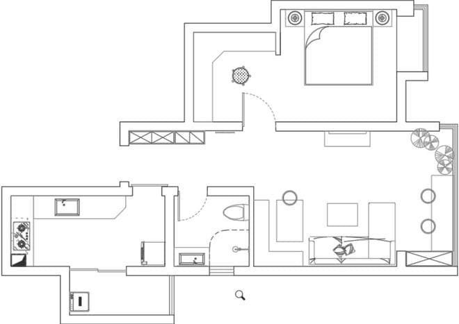独居女生的小屋布置灵感：66 ㎡粉色天堂，打造浪漫空间