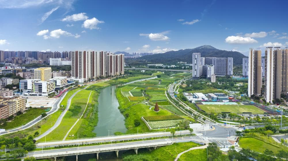 深圳坪山河： 一条河的重生 人水融合诗意栖居