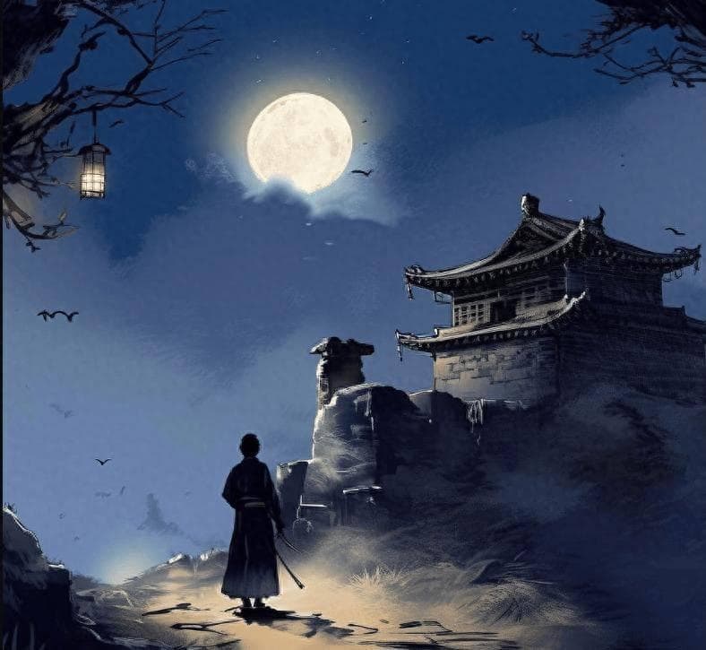 杜甫《月夜忆舍弟》：露从今夜白，月是故乡明