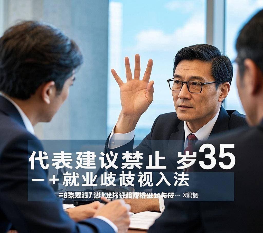 代表建议禁止35岁+就业歧视入法，能不能行？