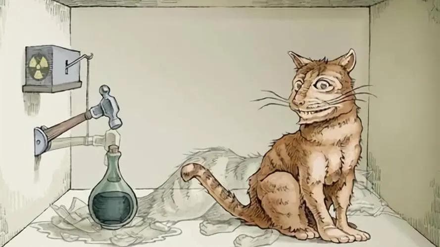 “薛定谔的猫”是一只“既死又活”的猫，到底想表达什么？