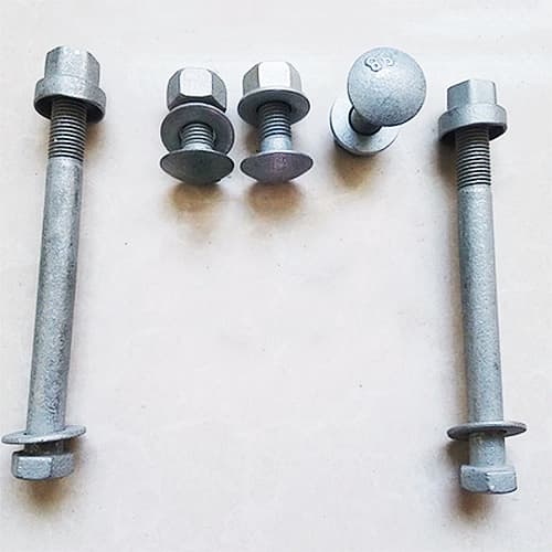 波形护栏中使用了哪些类型的螺栓？有什么区别？