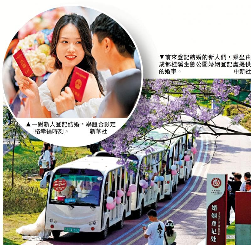 公园设婚姻登记处 增结婚动力还是形式主义？