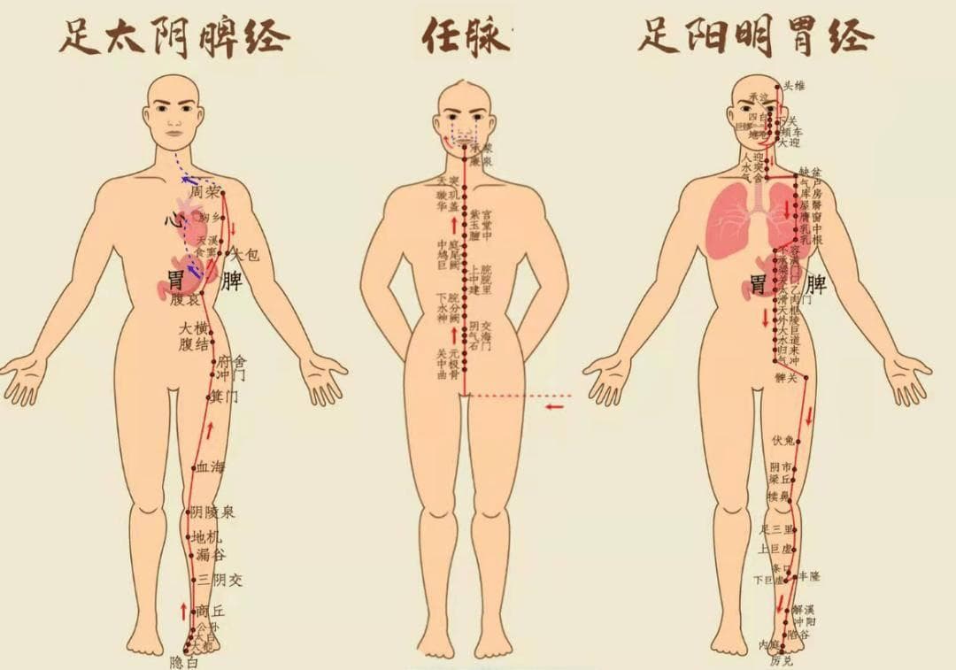 中医穴位按摩缓解腹胀，7个实用穴位详解