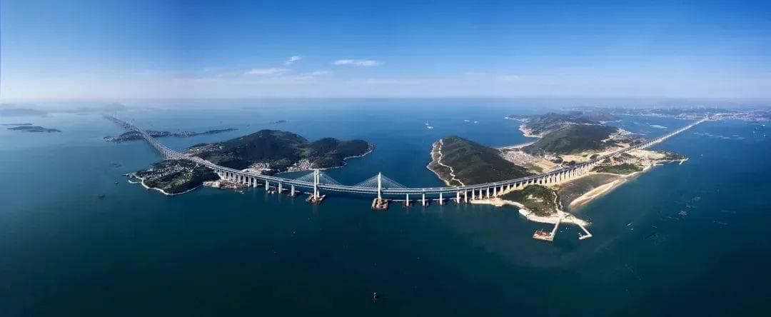 世界最长的跨海峡公铁两用大桥：平潭海峡公铁大桥