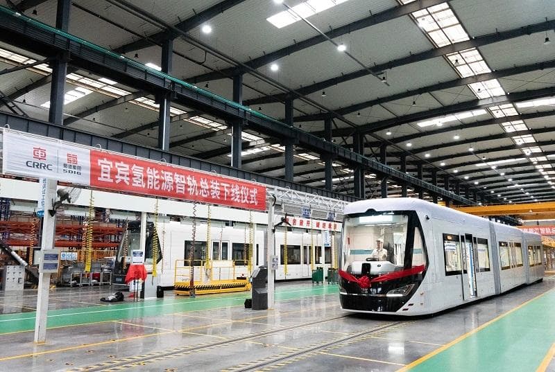 中车自主研发！宜宾智轨T2线正式通车