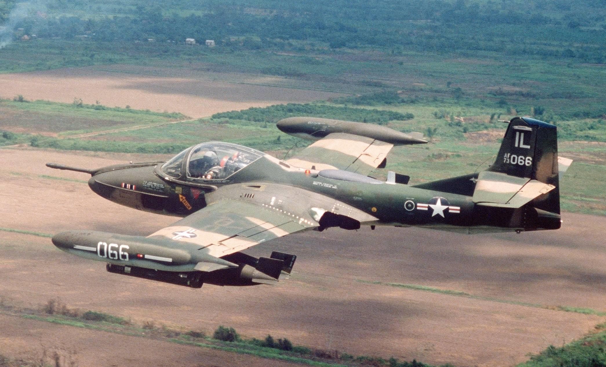 塞斯纳A-37 “蜻蜓”式攻击机：轻型攻击机的经典之作