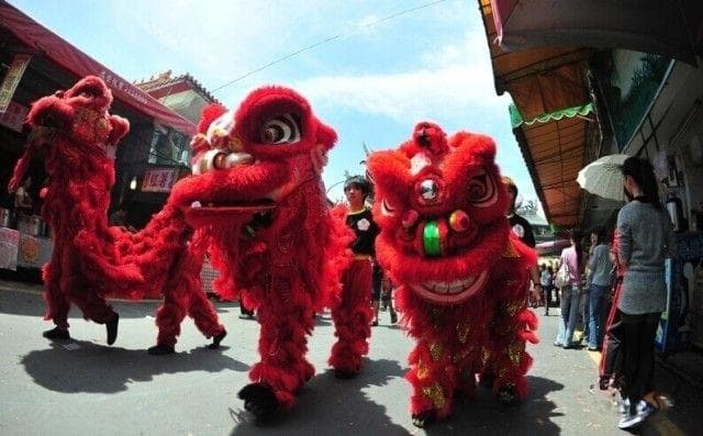 中国舞狮子的起源