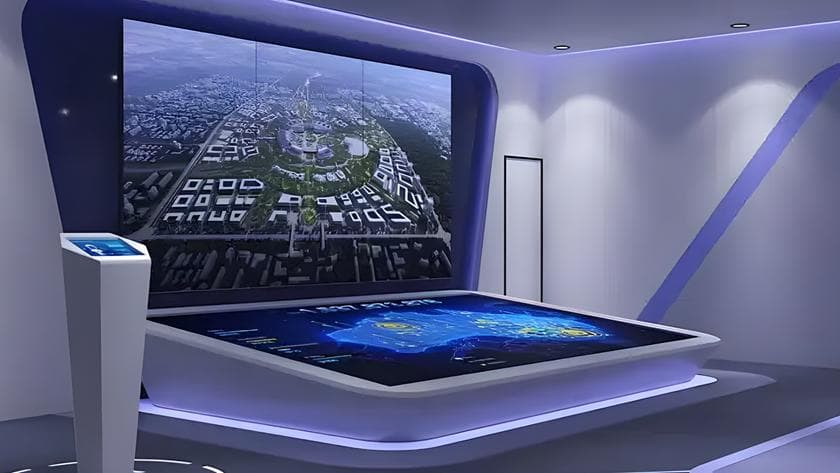 高效分析科技互动沙盘在展厅中的应用特点