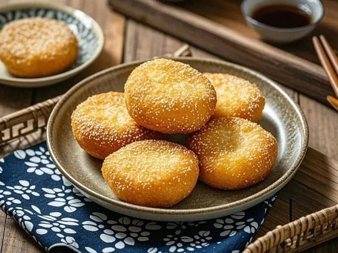 【津门美味】耳朵眼炸糕，一口酥脆的甜蜜诱惑！