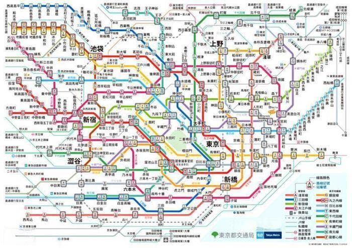 靠东京地下铁玩遍东京：东京地铁 9大路线、人气景点一次整理