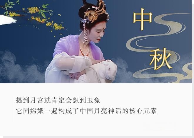 兔子上天了：中国月亮神话里嫦娥为什么要抱兔兔？