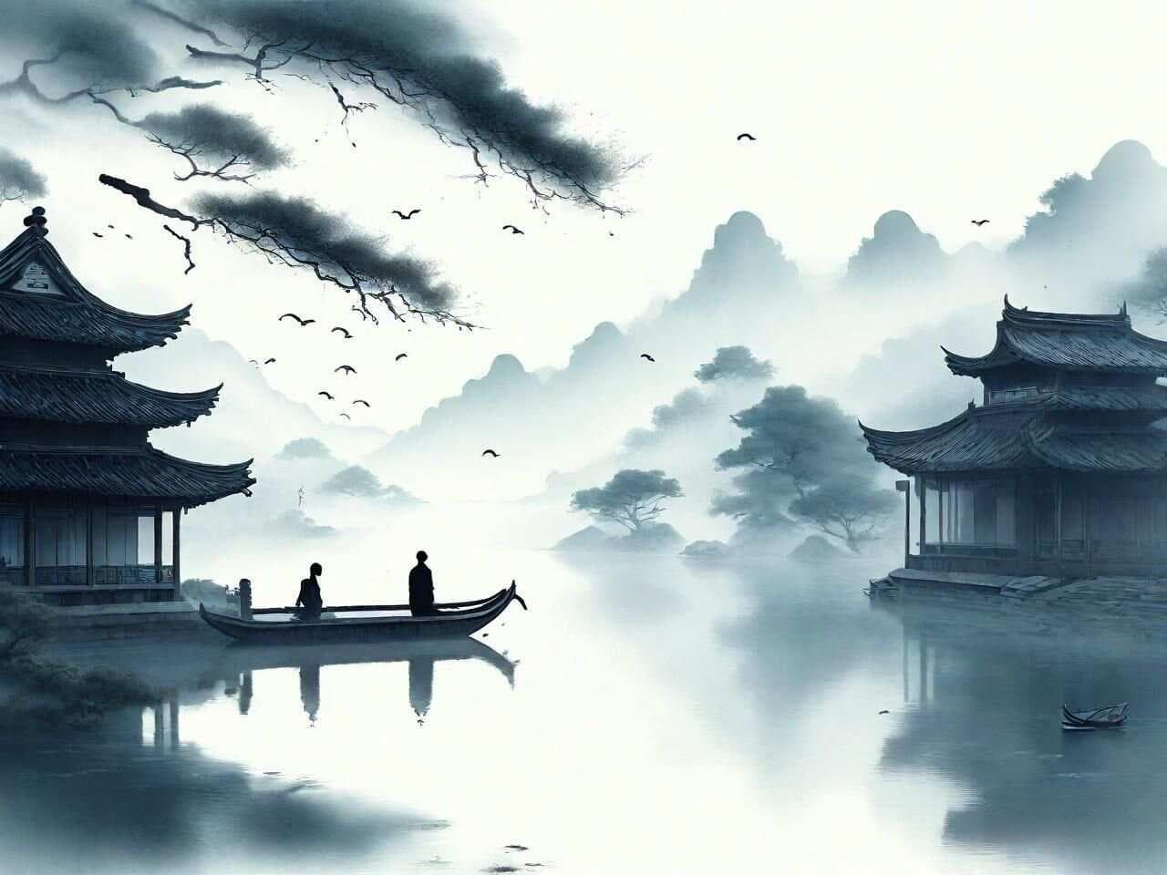 《忆江南词三首》：白居易笔下的江南情愫，穿越时空的诗意画卷