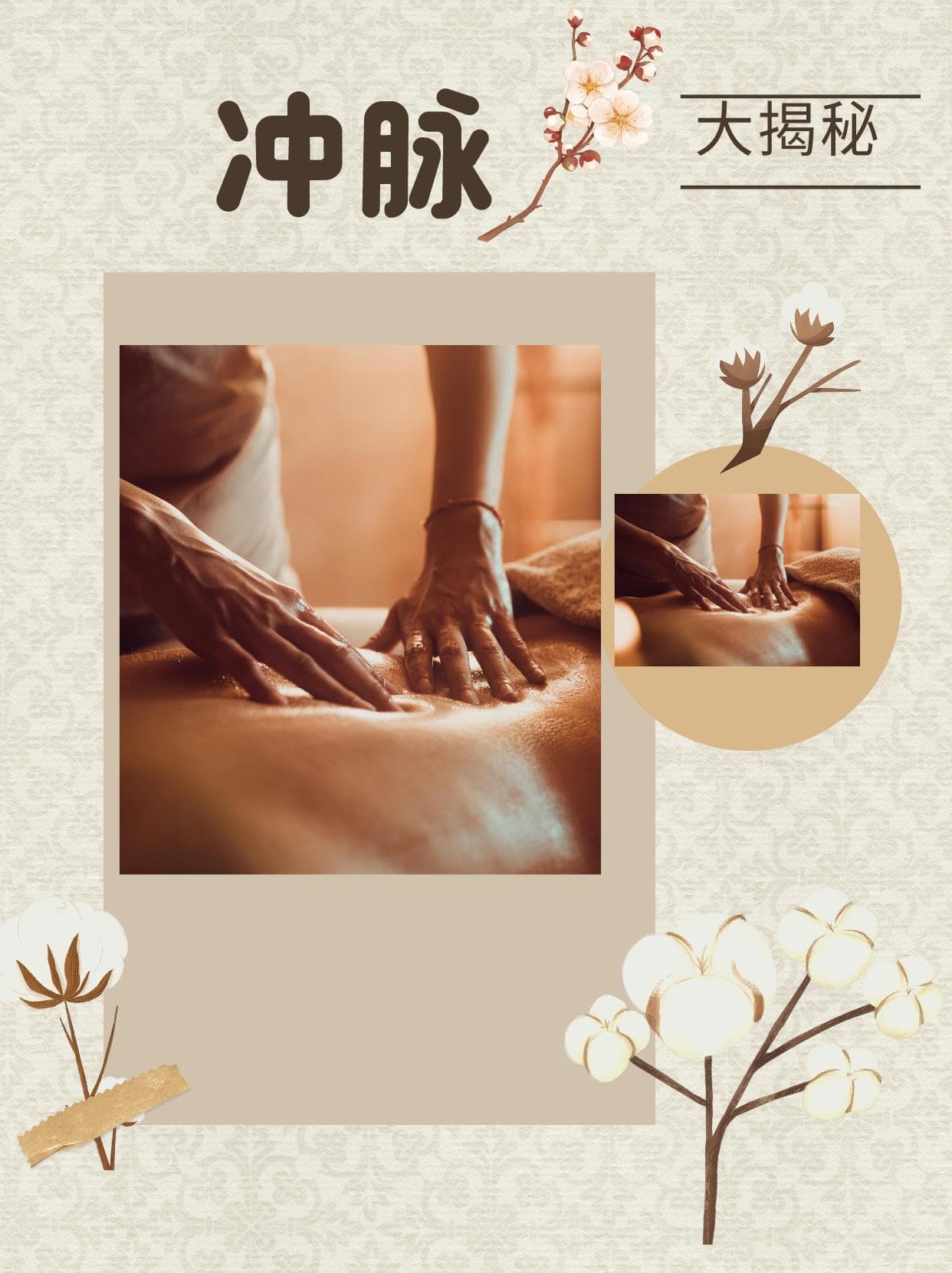 探秘冲脉：准确走向与按摩指南