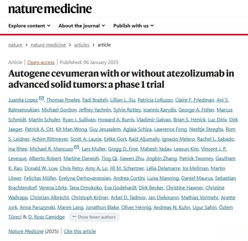 Nature Medicine：新抗原如何改变癌症治疗规则？一场免疫革命的开始