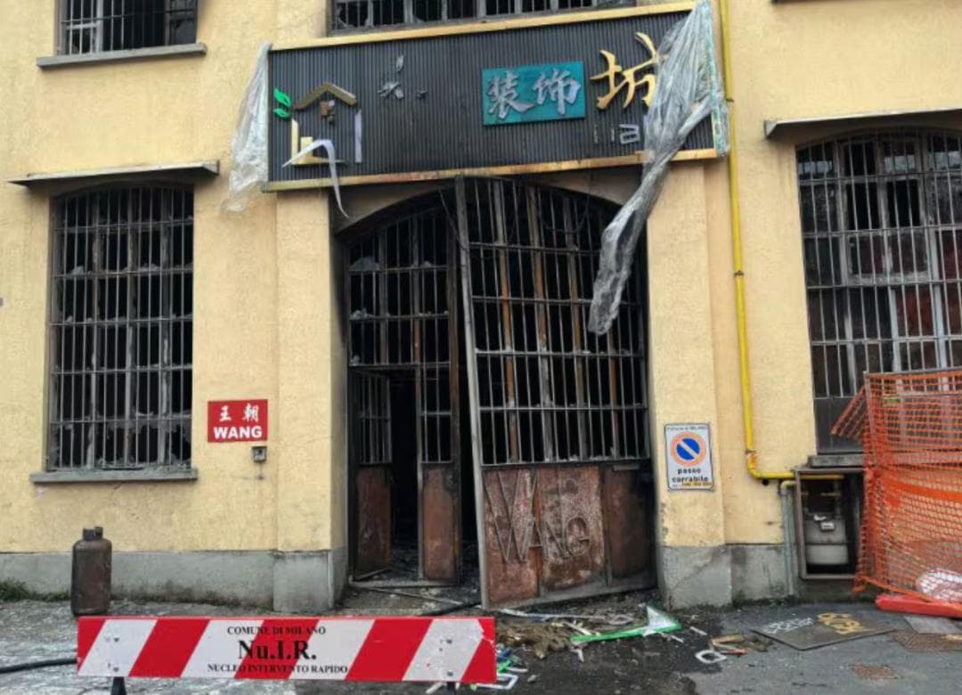 米兰华人店铺遭纵火，3人遇难包括2未成年人