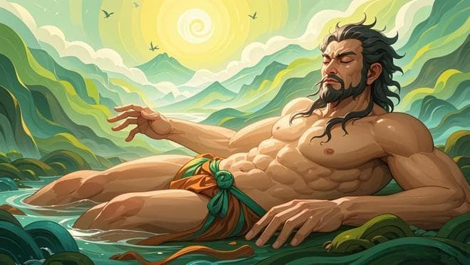 盘古神话：与天同生，化为万物