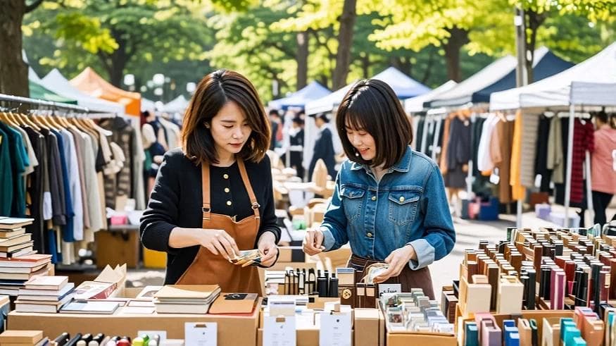 东京必逛创意市集：从蚤之市到文具女子博