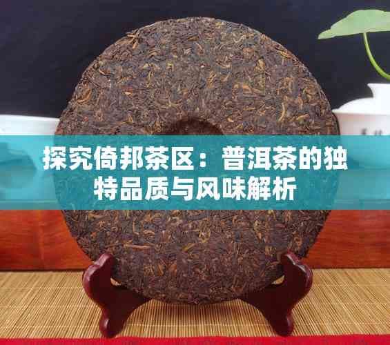 探究倚邦茶区：普洱茶的独特品质与风味解析