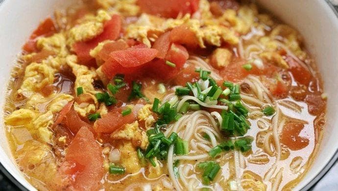 西红柿鸡蛋面