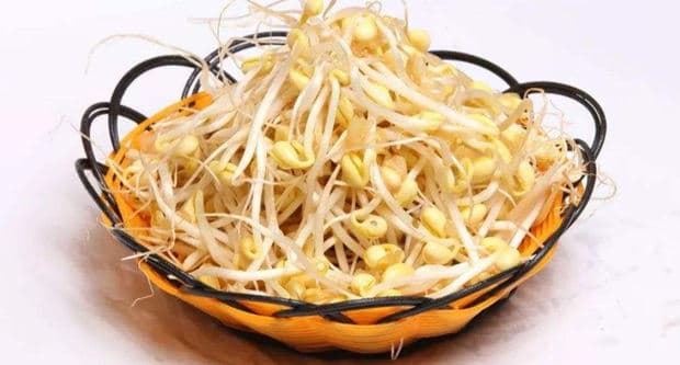 黄豆芽的热量及营养成分