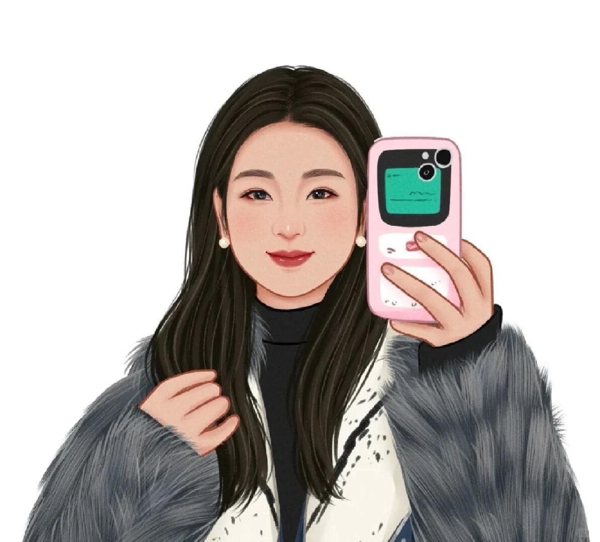 阳光 自信 乐观 女生头像，动漫图片