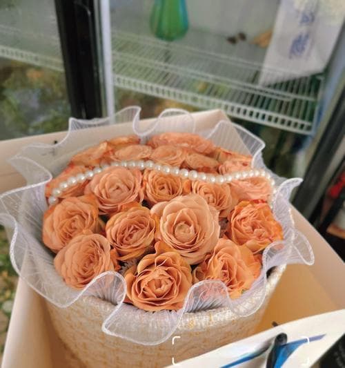 卡布奇诺玫瑰：浪漫与温柔的象征