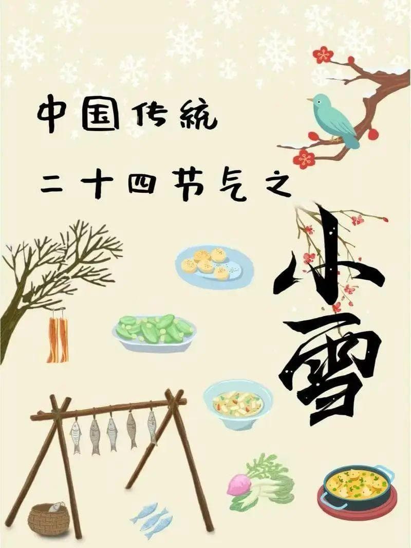 中国传统二十四节气之——小雪