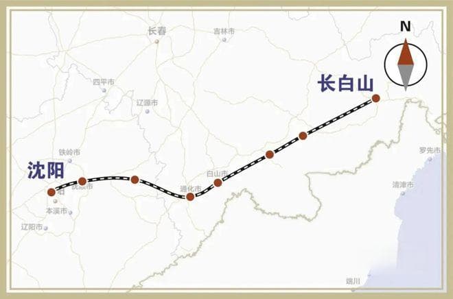 沈白高铁2025年9月开通，沈阳、东北东部赢麻了，三大价值意义