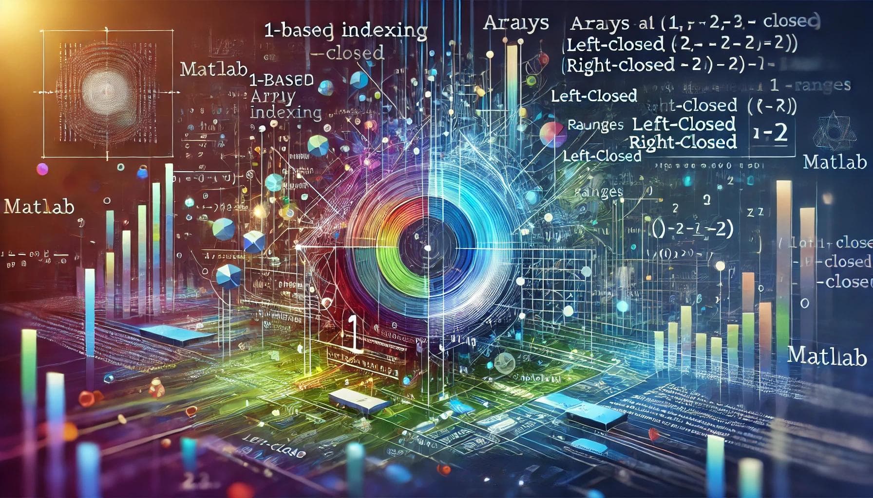 Matlab 和 R 语言的数组索引都是从 1 开始，并且是左闭右闭的