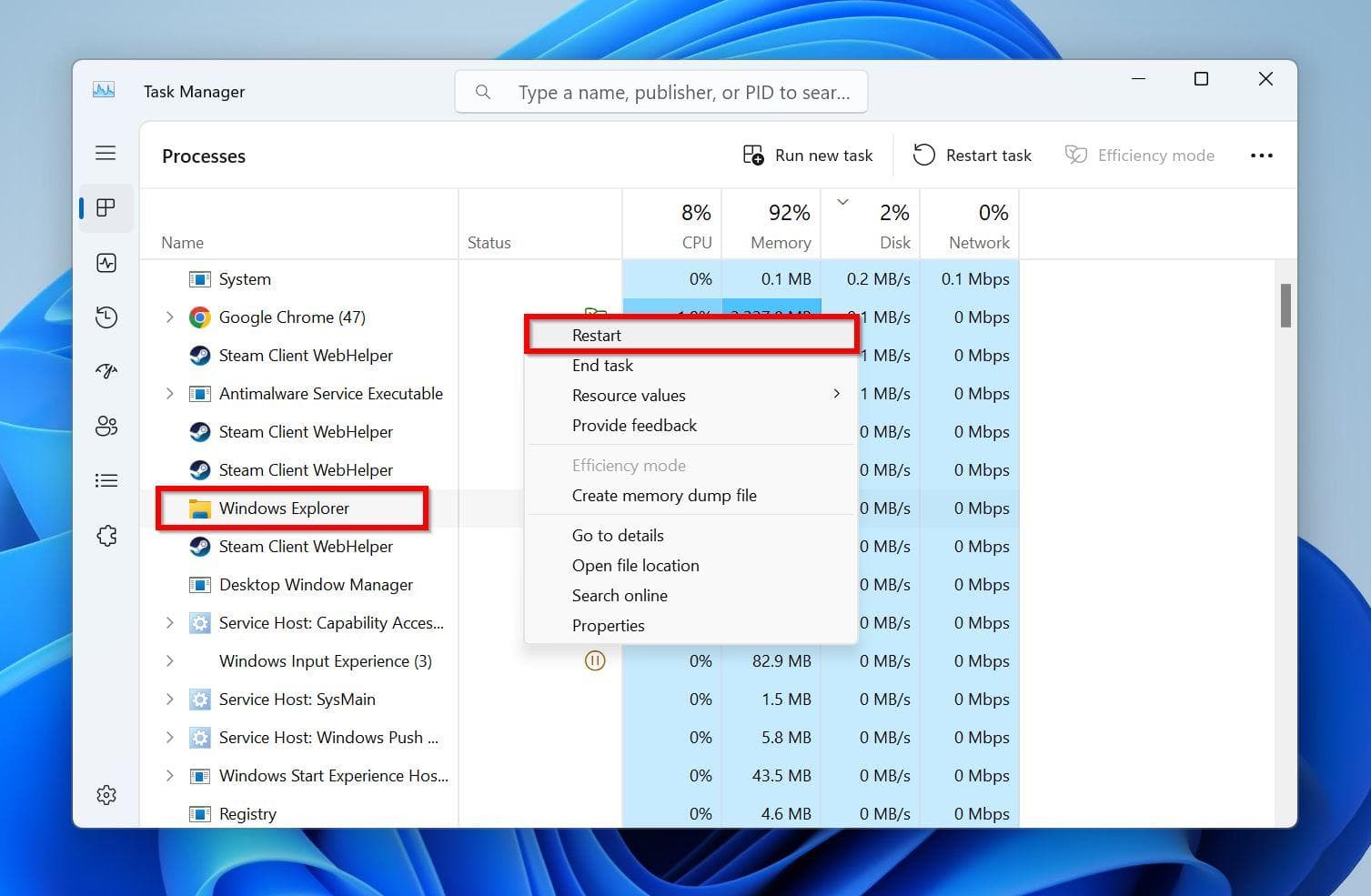 如何修复 Windows 上未响应的下载文件夹