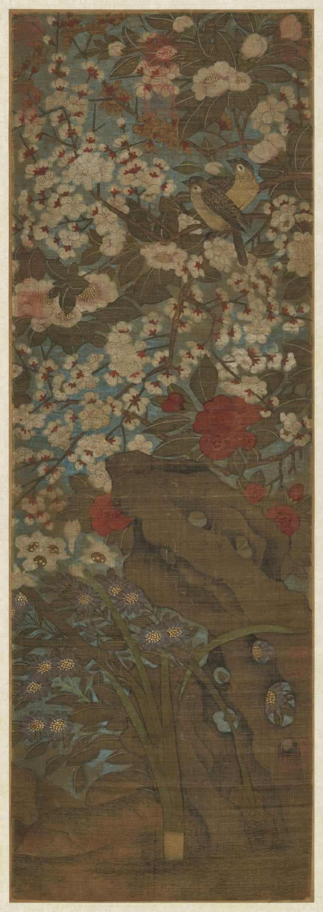 中国画技法之铺殿花：宫廷装饰艺术的瑰宝