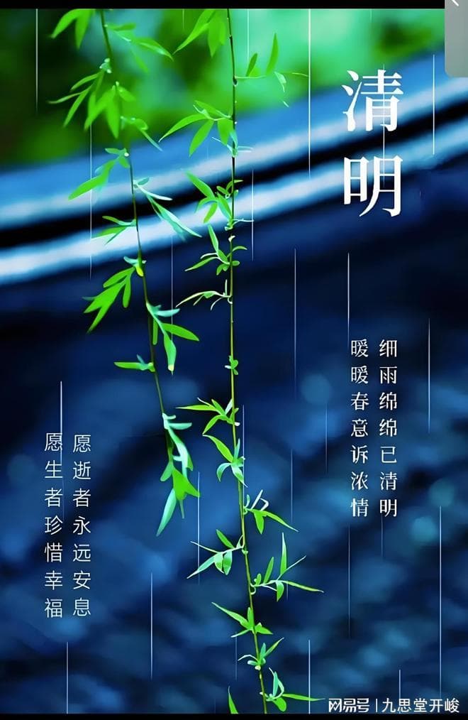 20句凄美的清明诗句【附开峻清明诗句】