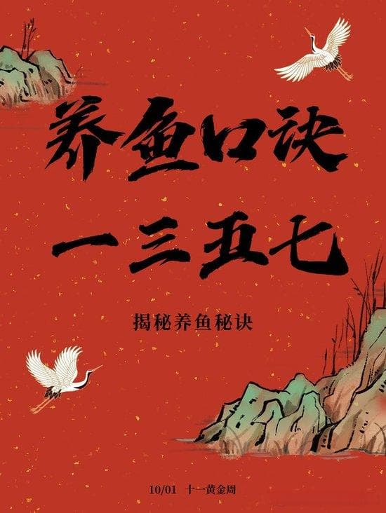新手养鱼必懂：一三五七口诀详解