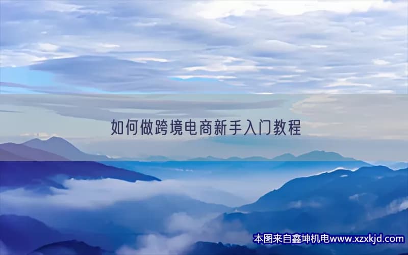 跨境电商新手入门全攻略：从平台选择到运营实战