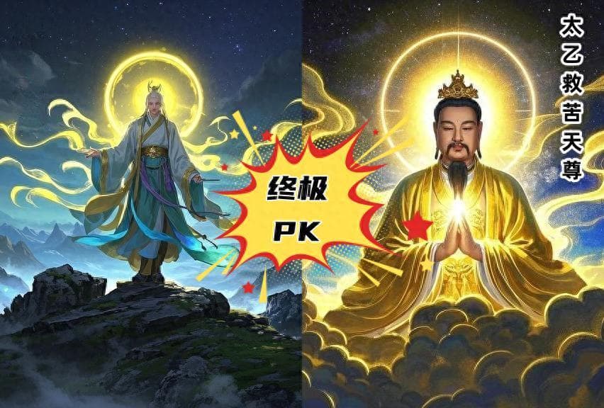 道教神仙谱系必读：太乙真人与太乙救苦天尊的5大区别，别再混淆