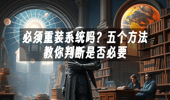 必须重装系统吗？五个方法教你判断是否必要