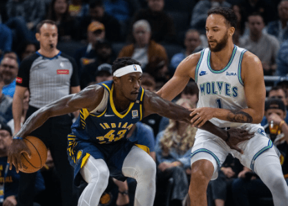 NBA常规赛：森林狼主场迎战步行者，8连胜球队能否延续强势？