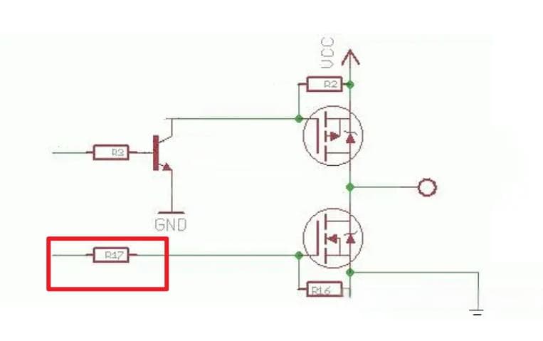 MOS管栅极电阻和泄放电阻的作用