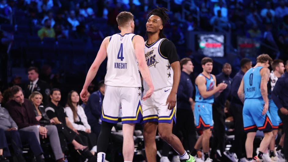 2025 NBA全明星新秀挑战赛战报数据：穆林队夺冠，卡斯尔荣膺MVP