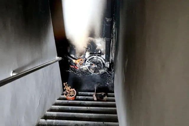 家中杂物常清理，火灾隐患要消除！