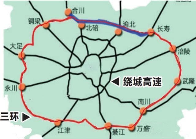 重庆三环高速公路将正式成环