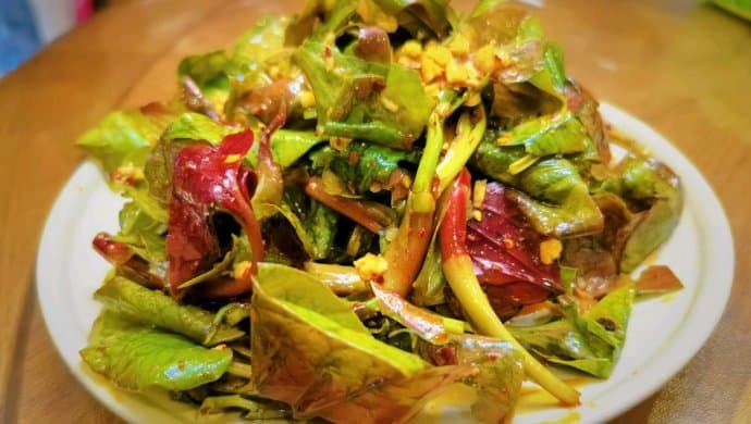 北方朋友眼中的黑暗料理-凉拌折耳根