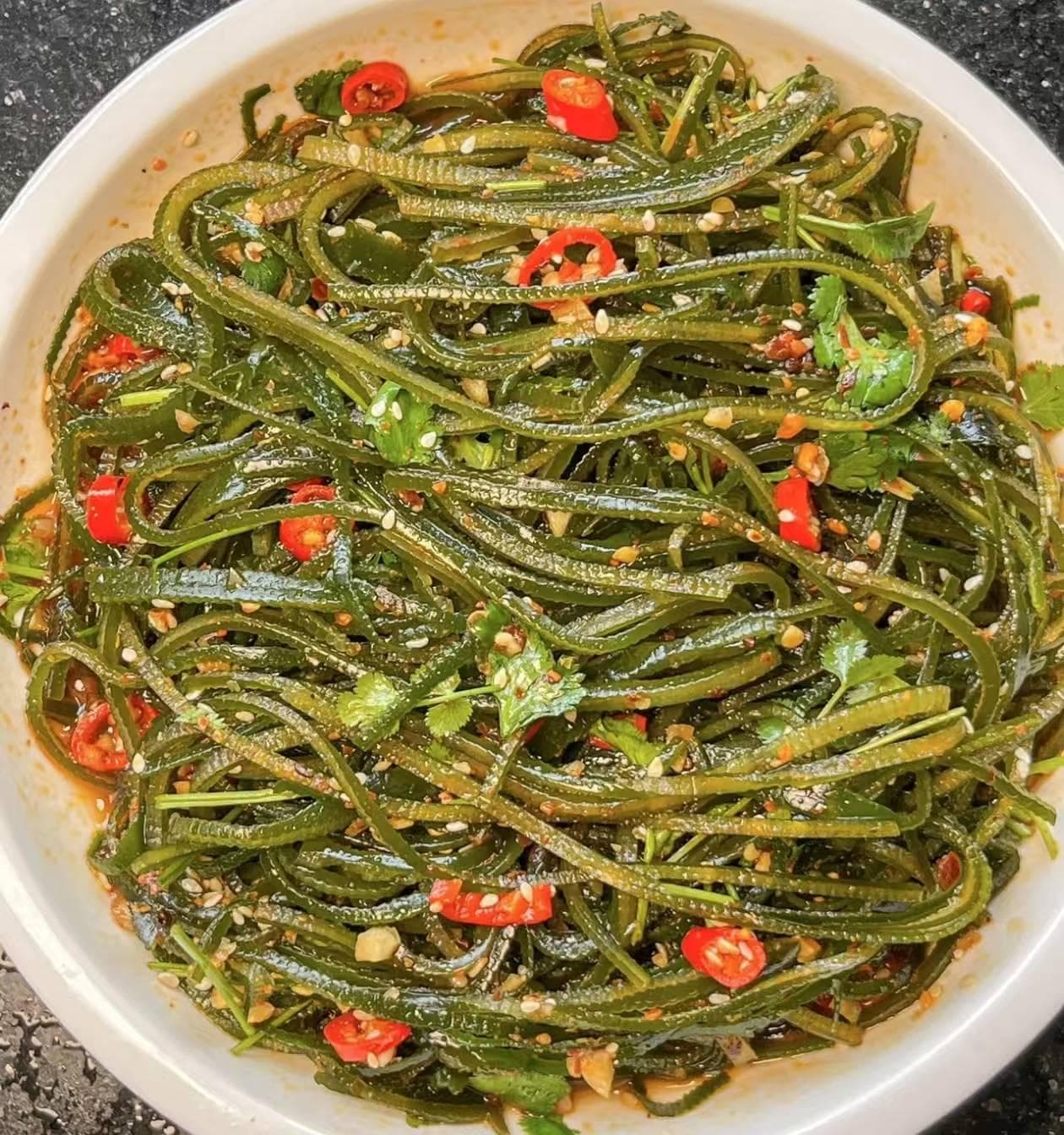 美味不藏私，凉拌海带丝的独家做法